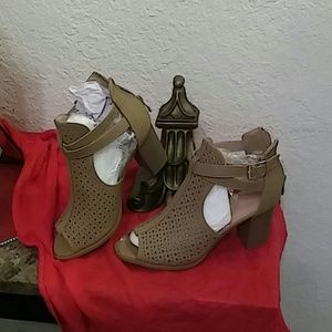 Lucita open toe heels